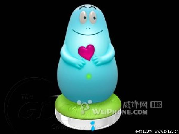 可愛的Barbapapa小夜燈