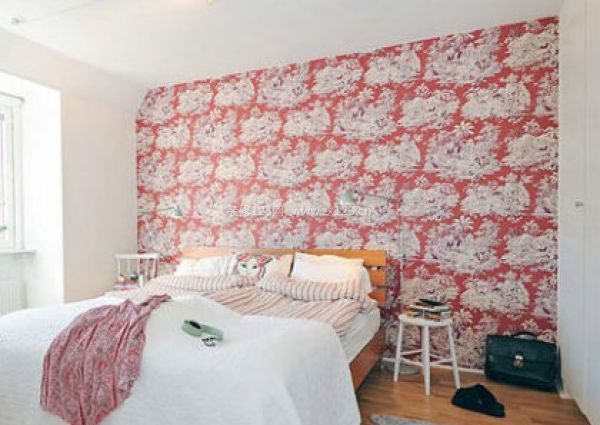 纯白简约的小户型两房之家卧室图片
