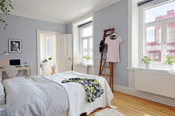 典型简约实用北欧风 瑞典家居卧室图片