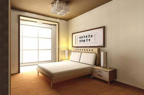 90平两居室日式家居 卧室图片