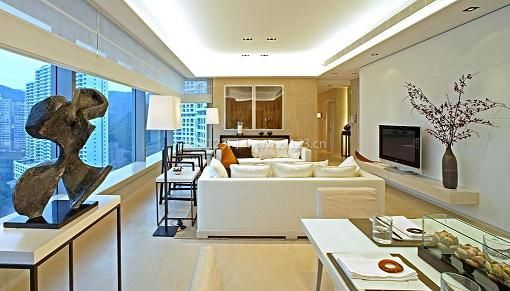 现代风格 家装客厅设计 