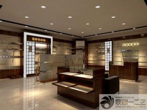 服裝店展柜 門面設(shè)計(jì) 品牌服裝店 吊頂設(shè)計(jì) 褐色地磚 地墊 射燈 燈帶 展示柜 玻璃柜子 墻面設(shè)計(jì) 墻面置物架 木飾面板 掛衣架 