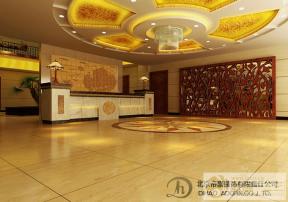 吊顶壁纸 金色壁纸 暗花壁纸 背景墙造型 背景墙设计 黄色地砖 拼花