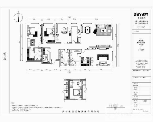 純白家具 淺咖壁紙 唯美飾品 精心打造252平通透空間