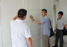 總經(jīng)理工地大巡檢 為客戶的家居質(zhì)量把關(guān)