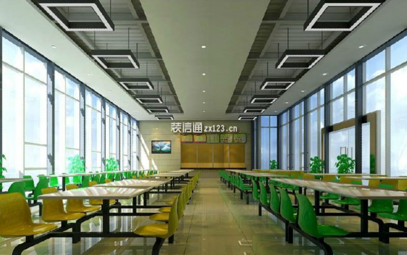 莞城区东莞电力局饭店450平米现代风格装修效果图