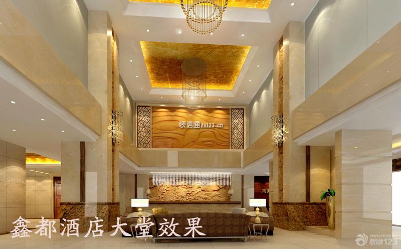惠城区鑫都大酒店2100平米欧式风格