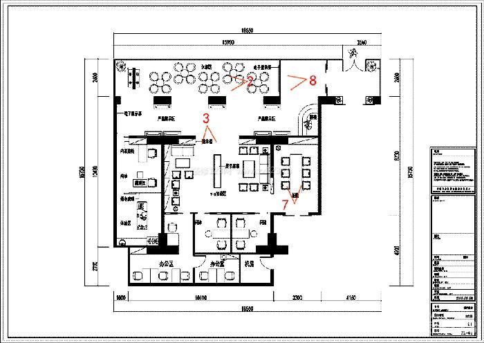 朝阳区京鹏汇家具店368平米中式风格