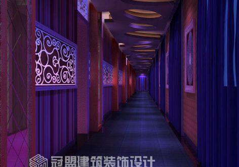 福建省KTV1300平米欧式风格