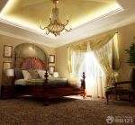 家裝美式裝修風(fēng)格床頭背景墻設(shè)計圖