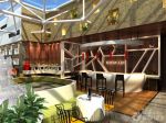 南明区酒店西餐厅1700平米现代风格