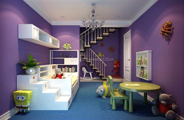 创意儿童房间设计效果图