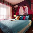 混搭风格婚房卧室颜色搭配装修图片
