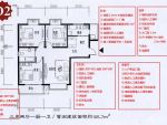 西安市鸿基新城106平米三居现代风格