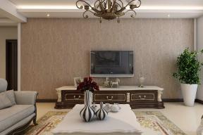 简约欧式风格 两室一厅一厨一卫 时尚客厅 客厅装修设计 欧式沙发 