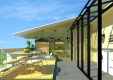 打造温馨家居，露天阳台花园设计