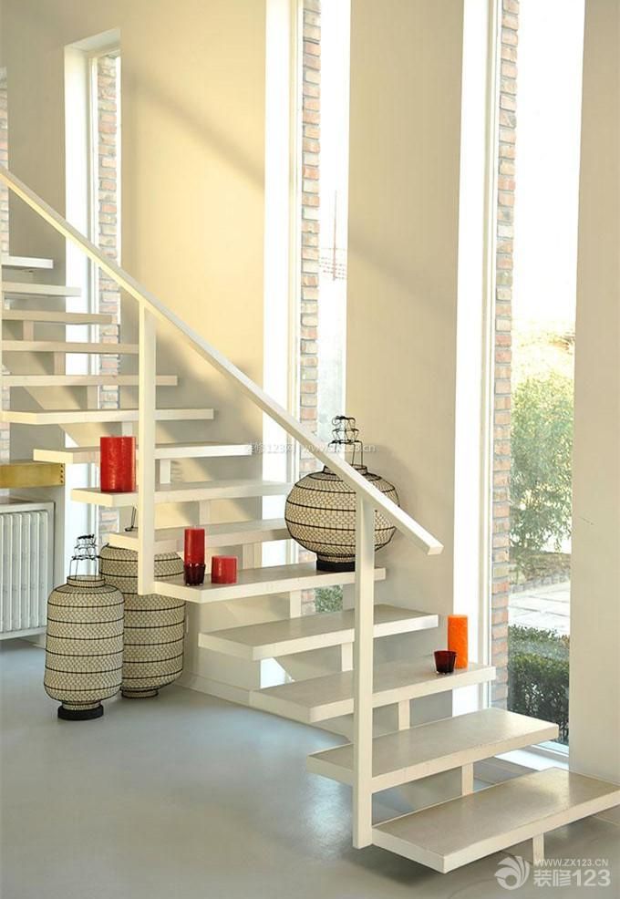 现代设计风格 简约风格设计 木楼梯 楼梯设计 楼梯扶手 