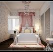 田园风格粉色卧室装修设计效果图