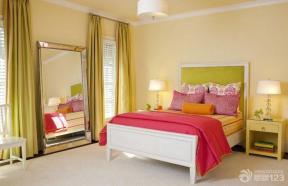 现代设计风格 卧室装修颜色 女生卧室 12平米卧室 