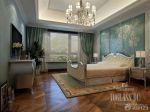 古典欧式风格卧室颜色床头背景墙装修效果图