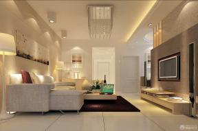 现代设计风格 家装客厅设计 电视背景墙 两居室装修效果图大全 