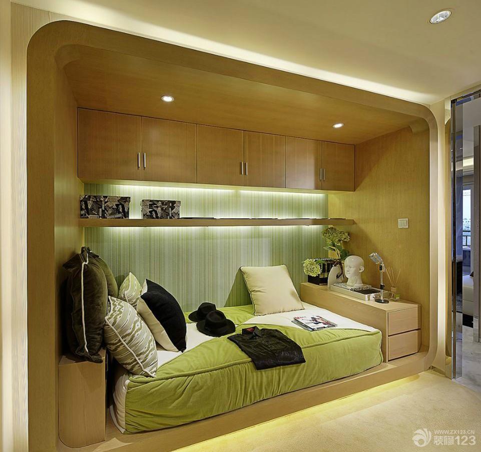 现代简约风格50平米两室一厅小卧室装修效果图