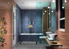 地中海风格设计 家装卫生间 卫生间瓷砖 
