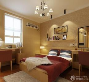 现代设计风格 两室一厅室内 两居室装修效果图大全 卧室装修颜色 