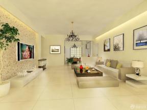 现代设计风格 90平米 两室两厅  两居室装修效果图大全 