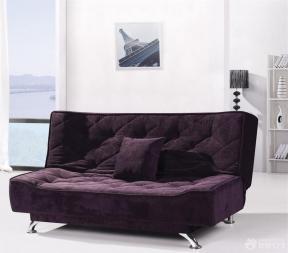 时尚简约风格小户型多功能沙发床样板房设计