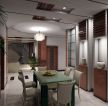 现代简约风格90平米三室两厅餐厅装修效果图