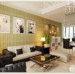 简约家装设计客厅壁纸沙发背景墙装修效果图