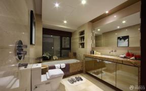 现代设计风格 90平米 三室一厅两卫 三室一厅 卫浴 
