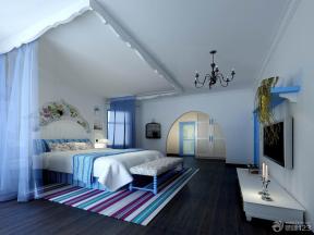 地中海风格装饰 70平米 两室一厅 