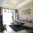 現(xiàn)代家具農村客廳沙發(fā)背景墻裝飾效果圖 