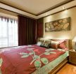 东南亚风格设计15平米卧室背景墙装饰效果图