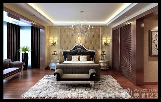 2013欧式卧室效果图 地毯