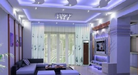 合肥彩色客廳裝修設(shè)計(jì)賞析