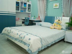 儿童房装修样板 卧室墙壁颜色效果图