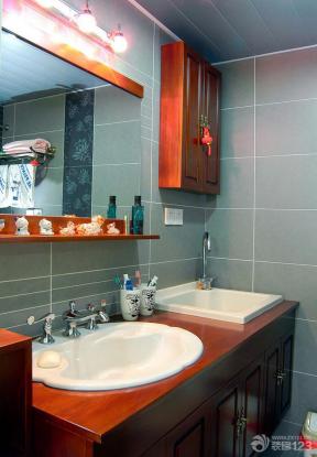 卫生间洗手盆图片 卫生间瓷砖贴图