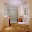 现代风格40平米一居室卫生间装修设计效果图