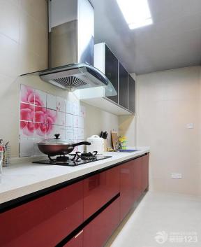 现代风格厨房墙面瓷砖拼花贴图