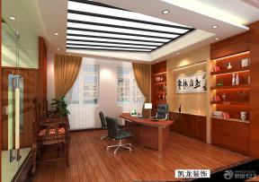 中式实木家具图片 办公室装修设计 