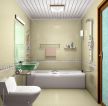 米黄色小卫生间整体瓷砖设计图片