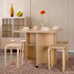 现代设计风格 实木餐桌 实木家具 