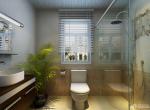 140平米卫生间淋浴房设计效果图 