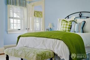 地中海风格设计 卧室颜色搭配 两室两厅