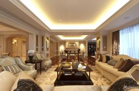 欧式家装设计效果图 时尚客厅 组合沙发