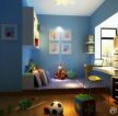 现代风格颜色搭配儿童房间布置效果图