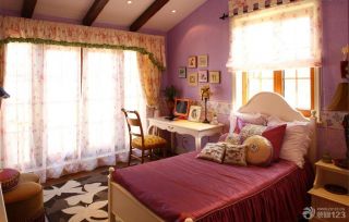 高贵奢华两室改三室卧室墙壁颜色设计图片